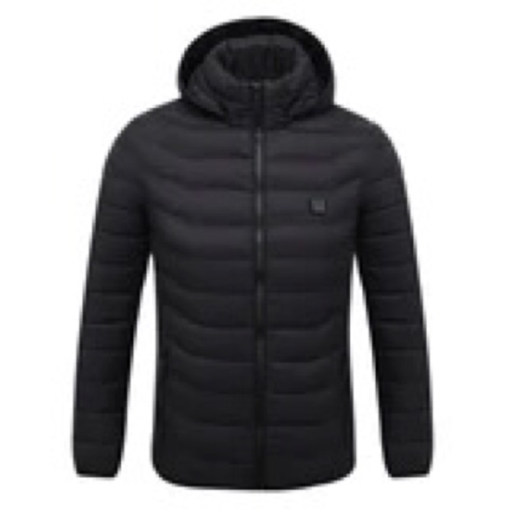 Men’s puffer heated jacket / coat , Med , usb to charge, new opened package
